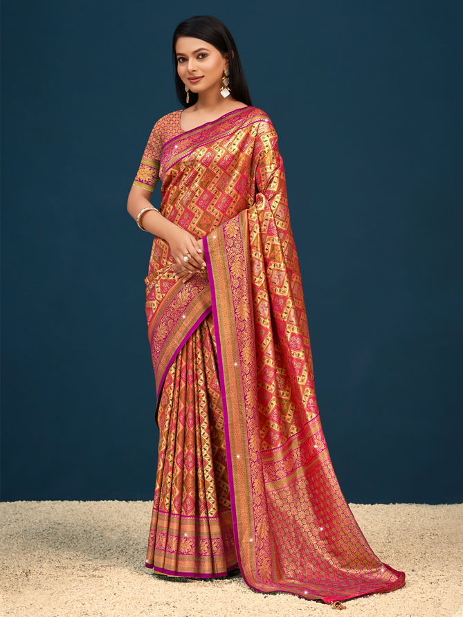 Sheela 24 By Bunawat Banarasi Silk Wedding Sarees Suppliers In Delhi